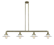  214-AB-G1 - Halophane - 4 Light - 53 inch - Antique Brass - Stem Hung - Island Light