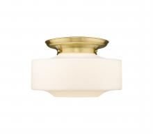  221-1F-SG-G691-16 - Bridgeton - 1 Light - 16 inch - Satin Gold - Flush Mount