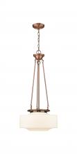  221-1P-AC-G541 - Oxford - 1 Light - 12 inch - Antique Copper - Pendant