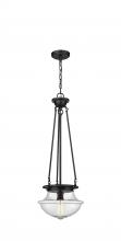  221-1P-BK-G544 - Oxford - 1 Light - 12 inch - Matte Black - Pendant