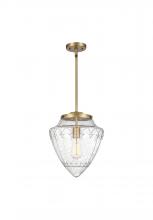  221-1S-BB-G664-12 - Beacon - 1 Light - 16 inch - Brushed Brass - Cord hung - Pendant