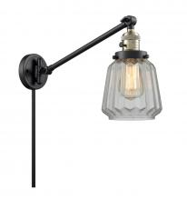  237-BAB-G142 - Chatham - 1 Light - 8 inch - Black Antique Brass - Swing Arm