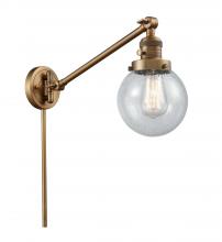  237-BB-G204-6 - Beacon - 1 Light - 6 inch - Brushed Brass - Swing Arm