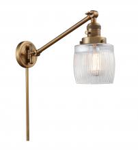  237-BB-G302-LED - Colton - 1 Light - 8 inch - Brushed Brass - Swing Arm