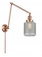  238-AC-G262-LED - Stanton - 1 Light - 6 inch - Antique Copper - Swing Arm