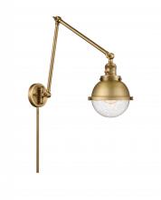 Innovations Lighting 238-BB-HFS-64-BB - Hampden - 1 Light - 7 inch - Brushed Brass - Swing Arm