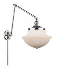  238-PC-G541 - Oxford - 1 Light - 12 inch - Polished Chrome - Swing Arm