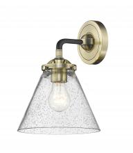  284-1W-BAB-G44 - Cone - 1 Light - 8 inch - Black Antique Brass - Sconce