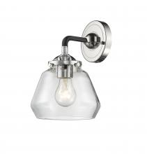  284-1W-BPN-G172 - Fulton - 1 Light - 7 inch - Black Polished Nickel - Sconce