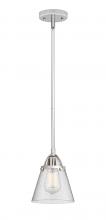  288-1S-PC-G64 - Cone - 1 Light - 6 inch - Polished Chrome - Cord hung - Mini Pendant