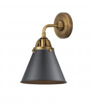  288-1W-BB-M13-BK - Appalachian - 1 Light - 8 inch - Brushed Brass - Sconce