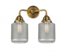  288-2W-BB-G262 - Stanton - 2 Light - 14 inch - Brushed Brass - Bath Vanity Light