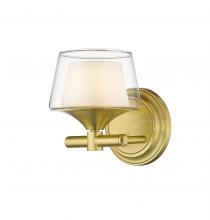  311-1W-SG-CLW - Laguna - 1 Light - 6 inch - Satin Gold - Bath Vanity Light