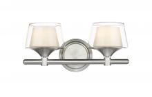  311-2W-SN-CLW - Laguna - 2 Light - 15 inch - Satin Nickel - Bath Vanity Light