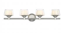  311-4W-SN-CLW - Laguna - 4 Light - 33 inch - Satin Nickel - Bath Vanity Light