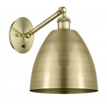  317-1W-AB-MBD-9-AB - Bristol - 1 Light - 9 inch - Antique Brass - Sconce