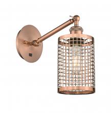  317-1W-AC-M18-AC - Nestbrook - 1 Light - 5 inch - Antique Copper - Sconce