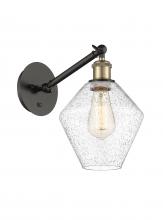  317-1W-BAB-G654-8 - Cindyrella - 1 Light - 8 inch - Black Antique Brass - Sconce