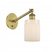  317-1W-BB-G341 - Hadley - 1 Light - 5 inch - Brushed Brass - Sconce