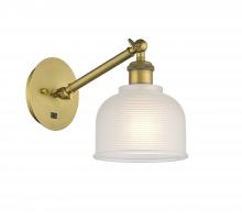  317-1W-BB-G411 - Dayton - 1 Light - 6 inch - Brushed Brass - Sconce