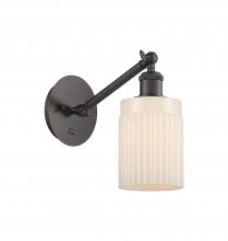  317-1W-OB-G341 - Hadley - 1 Light - 5 inch - Oil Rubbed Bronze - Sconce