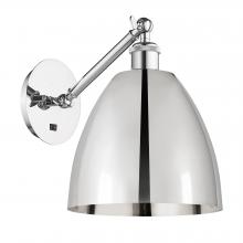  317-1W-PC-MBD-9-PC - Bristol - 1 Light - 9 inch - Polished Chrome - Sconce