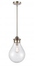 Innovations Lighting 414-1S-SN-10SDY - Genesis - 1 Light - 10 inch - Satin Nickel - Cord hung - Mini Pendant