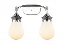  414-2W-PC-G4141-6 - Genesis - 2 Light - 18 inch - Polished Chrome - Bath Vanity Light