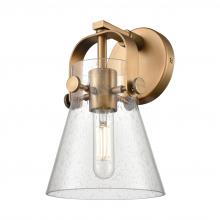  423-1W-BB-G411-6SDY - Pilaster II Cone - 1 Light - 7 inch - Brushed Brass - Sconce