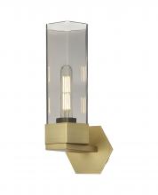  427-1W-BB-G427-14SM - Claverack - 1 Light - 6 inch - Brushed Brass - Sconce