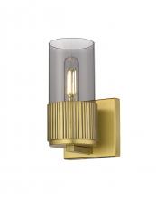  428-1W-BB-G428-7SM - Bolivar - 1 Light - 5 inch - Brushed Brass - Sconce