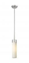  429-1S-SN-G429-11WH - Empire - 1 Light - 3 inch - Satin Nickel - Pendant