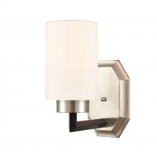  441-1W-BSN-G4411 - Mila - 1 Light - 4 inch - Black Satin Nickel - Sconce