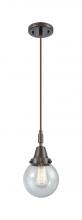 Innovations Lighting 447-1P-OB-G204-6 - Beacon - 1 Light - 6 inch - Oil Rubbed Bronze - Mini Pendant