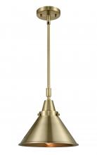  447-1S-AB-M10-AB - Briarcliff - 1 Light - 10 inch - Antique Brass - Mini Pendant