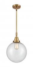  447-1S-BB-G204-10 - Beacon - 1 Light - 10 inch - Brushed Brass - Mini Pendant