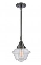  447-1S-BK-G534 - Oxford - 1 Light - 8 inch - Matte Black - Mini Pendant