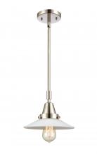  447-1S-PN-G1 - Halophane - 1 Light - 9 inch - Polished Nickel - Mini Pendant