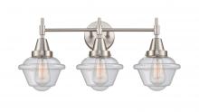  447-3W-SN-G534 - Oxford - 3 Light - 26 inch - Satin Nickel - Bath Vanity Light