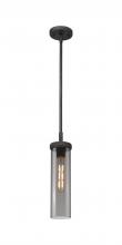  471-1S-WZ-G471-12SM - Lincoln - 1 Light - 4 inch - Weathered Zinc - Pendant