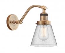  515-1W-BB-G64 - Cone - 1 Light - 7 inch - Brushed Brass - Sconce