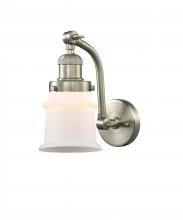  515-1W-SN-G181S - Canton - 1 Light - 7 inch - Brushed Satin Nickel - Sconce