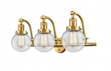  515-3W-SG-G202-6 - Beacon - 3 Light - 26 inch - Satin Gold - Bath Vanity Light