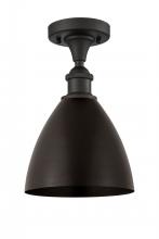  516-1C-OB-MBD-75-OB - Bristol - 1 Light - 8 inch - Oil Rubbed Bronze - Semi-Flush Mount