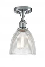  516-1C-PC-G382 - Castile - 1 Light - 6 inch - Polished Chrome - Semi-Flush Mount