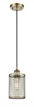  516-1P-AB-M18-AB - Nestbrook - 1 Light - 5 inch - Antique Brass - Mini Pendant