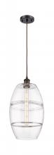  516-1P-OB-G557-10CL - Vaz - 1 Light - 10 inch - Oil Rubbed Bronze - Cord hung - Mini Pendant