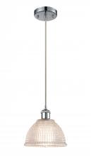  516-1P-PC-G422 - Arietta - 1 Light - 8 inch - Polished Chrome - Cord hung - Mini Pendant