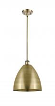  516-1S-AB-MBD-12-AB - Bristol - 1 Light - 12 inch - Antique Brass - Pendant