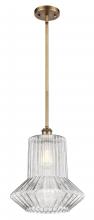  516-1S-BB-G212 - Springwater - 1 Light - 12 inch - Brushed Brass - Mini Pendant